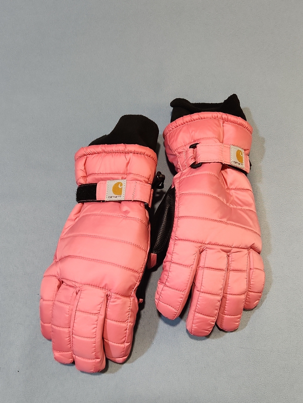 Carhartt Womens Pink Quilted Insulated Gloves. Size Medium.